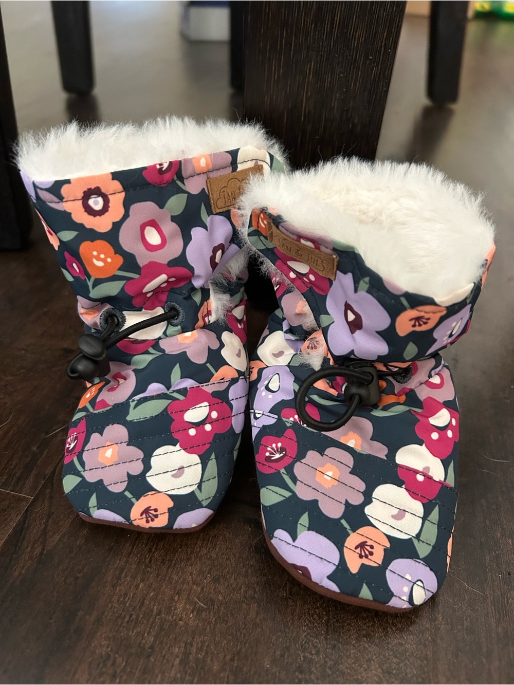 Jan & Jul Baby Stay-Put Winter Booties (S, 3-12 Months)